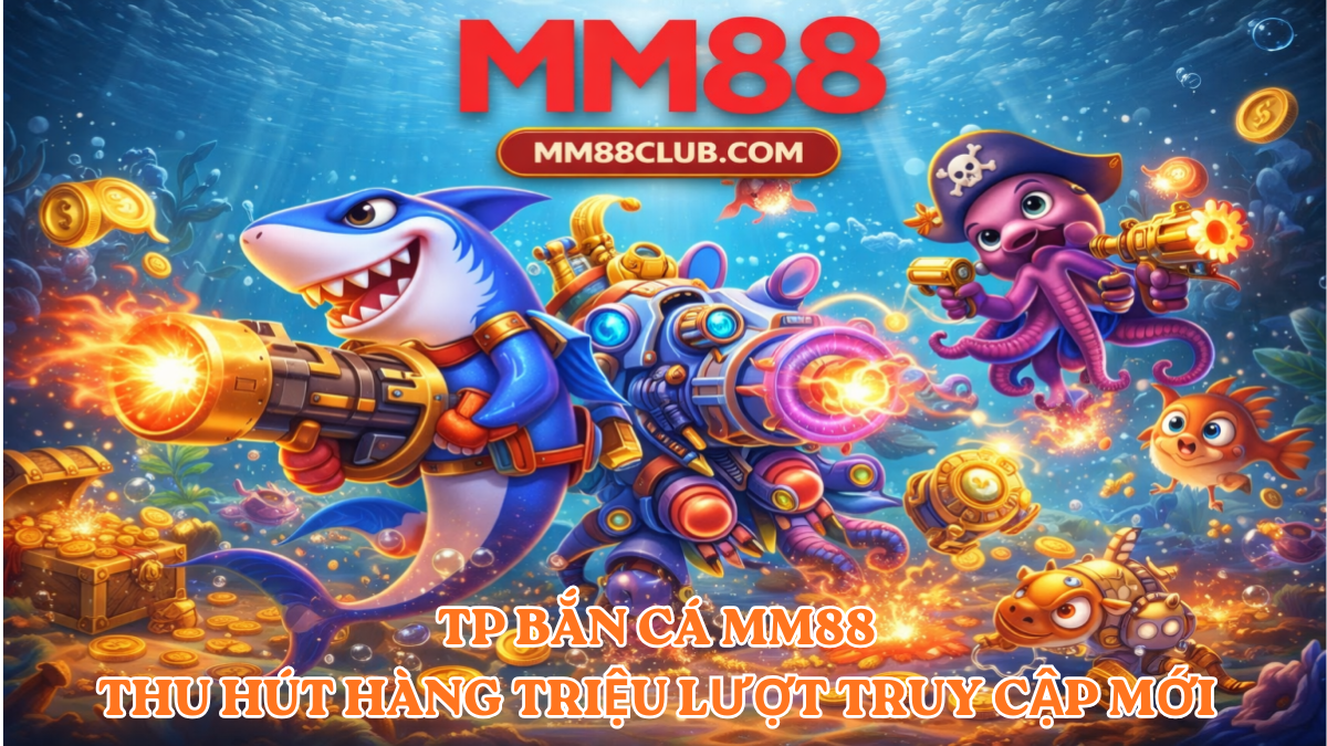TP bắn cá MM88 với đồ họa đẹp và gameplay hấp dẫn 2026