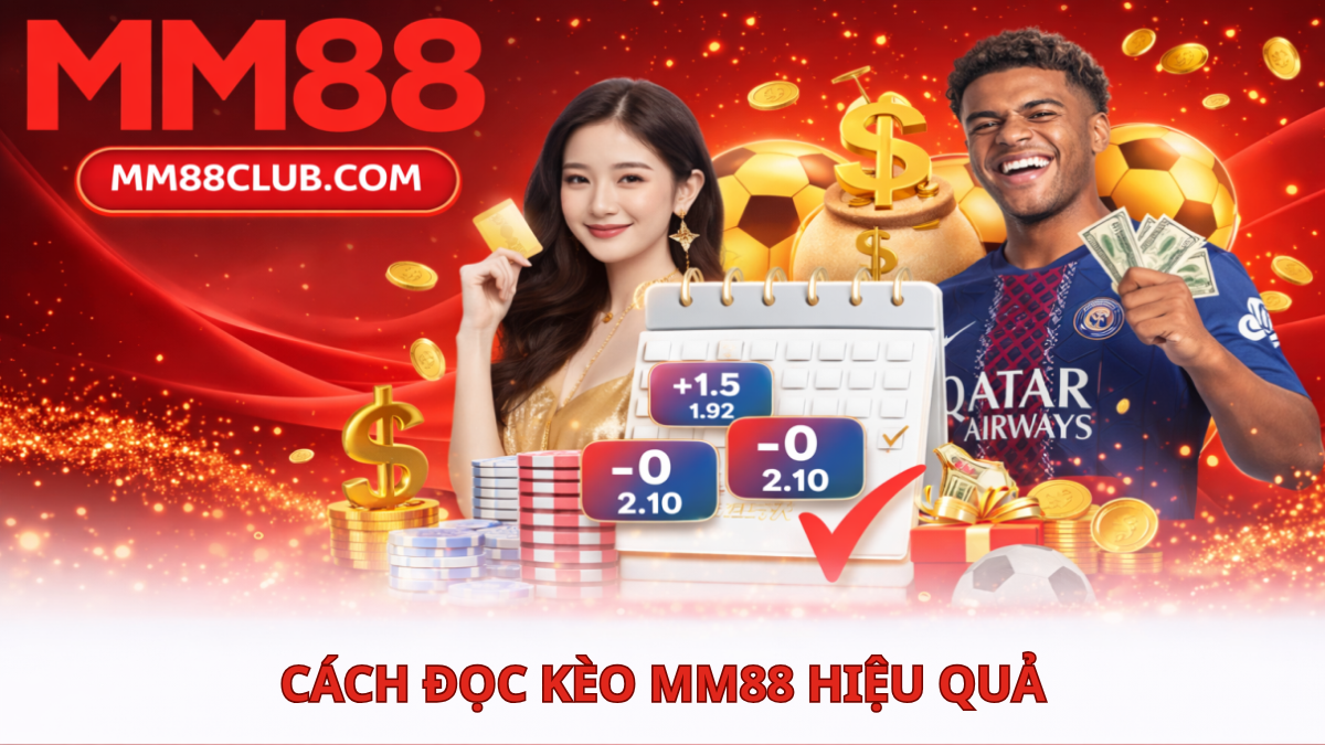 cách đọc kèo nhà cái MM88 hiệu quả
