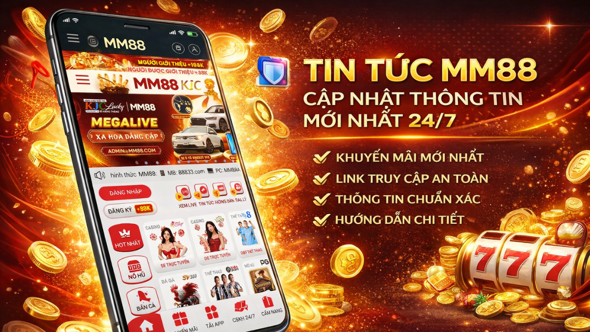 tin tức MM88 cập nhật thông tin mới nhất 24/7 cho người chơi