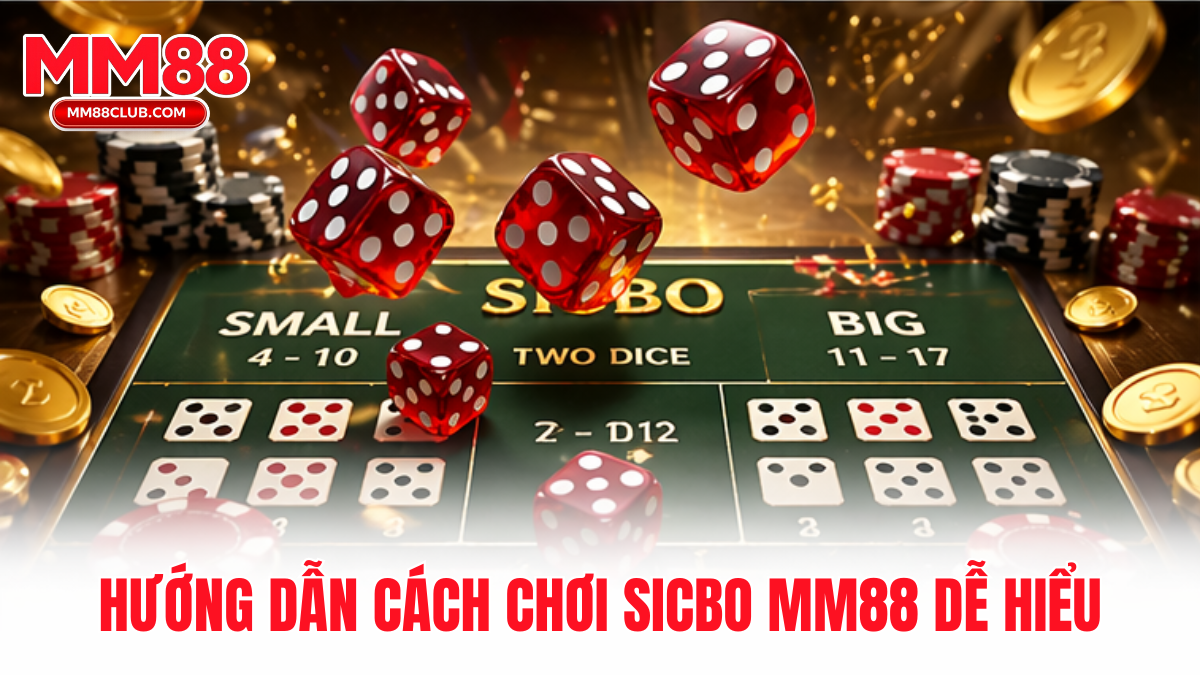 cách hoạt động và quy trình chơi Sicbo MM88