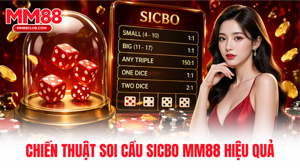 chiến thuật soi cầu Sicbo MM88 hiệu quả cho người chơi