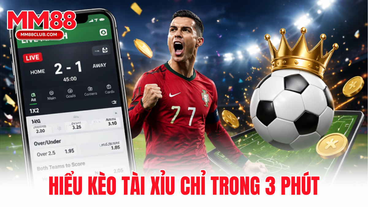 hướng dẫn kèo tài xỉu MM88 dễ hiểu cho người mới bắt đầu