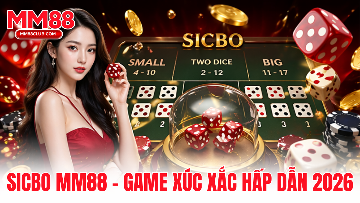 Sicbo MM88 là gì và cách chơi xúc xắc trực tuyến